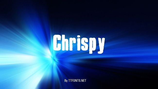 Chrispy example