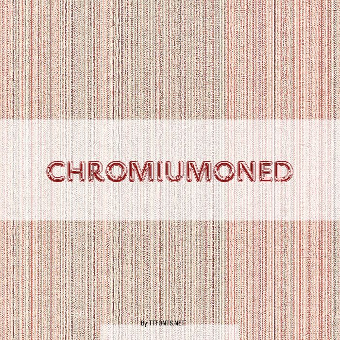 ChromiumOneD example