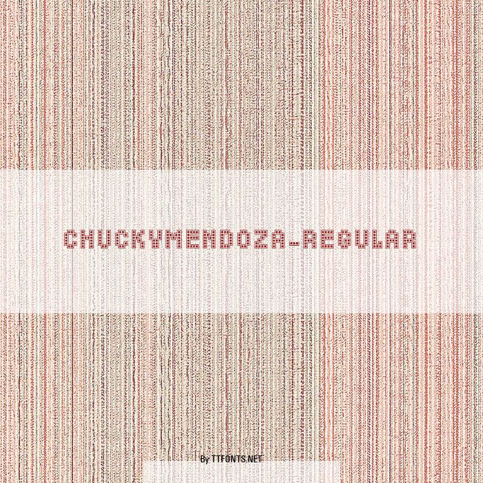 ChuckyMendoza-Regular example