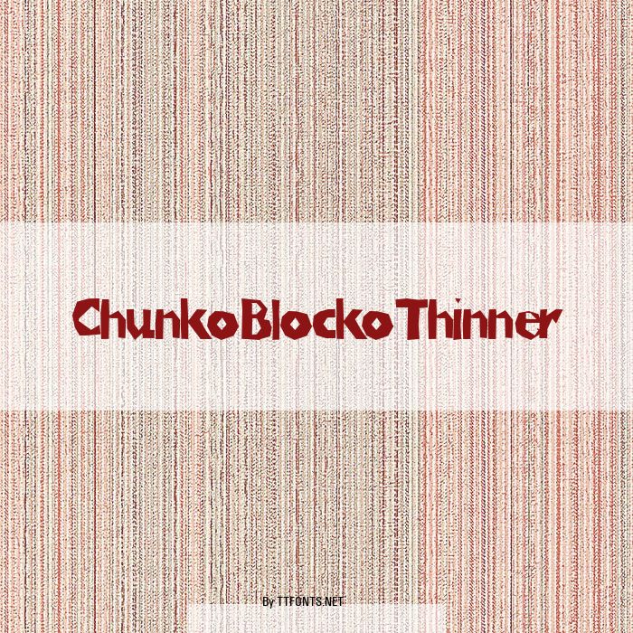 ChunkoBlockoThinner example