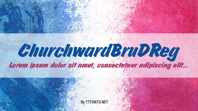 ChurchwardBruDReg example