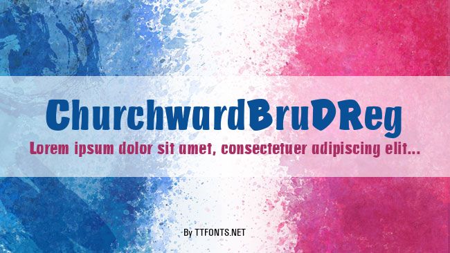 ChurchwardBruDReg example