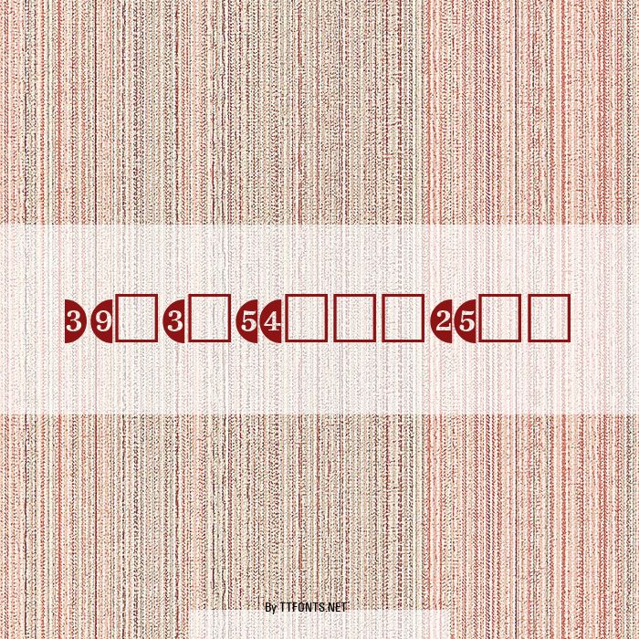 CircledNumbers example