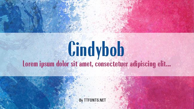 Cindybob example