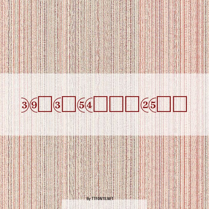 CircledNumbers example