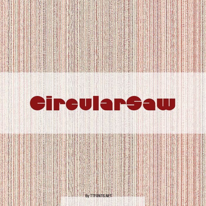 CircularSaw example