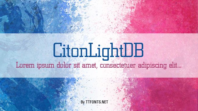 CitonLightDB example