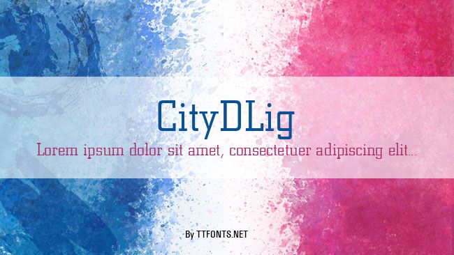 CityDLig example