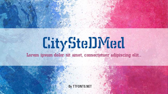 CitySteDMed example