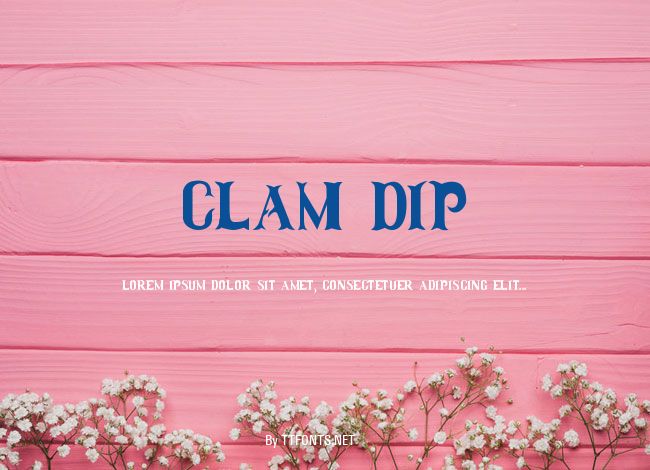 Clam Dip example