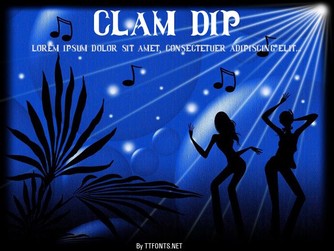 Clam Dip example