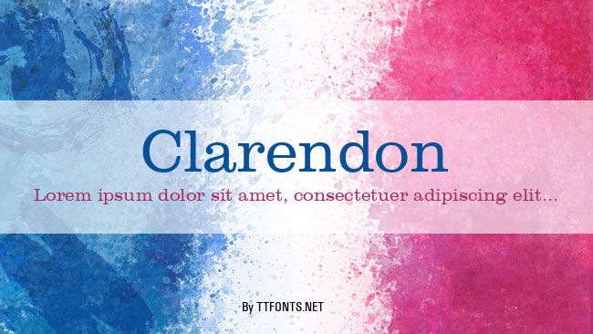 Clarendon example