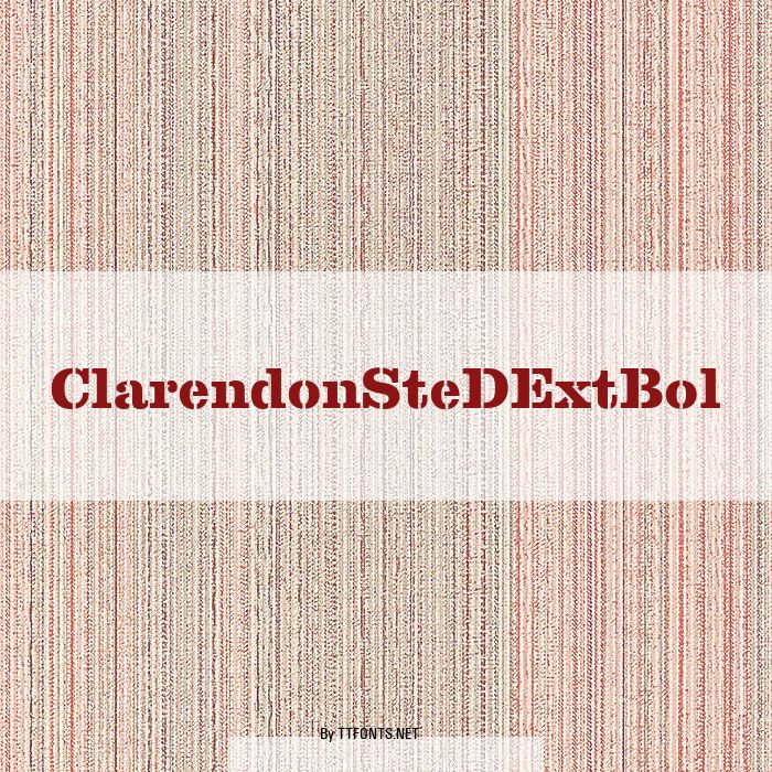 ClarendonSteDExtBol example