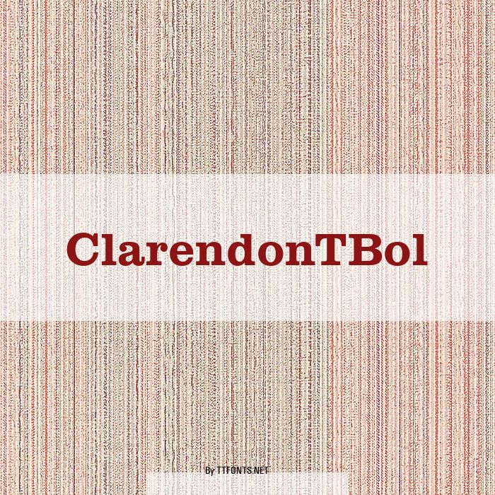 ClarendonTBol example