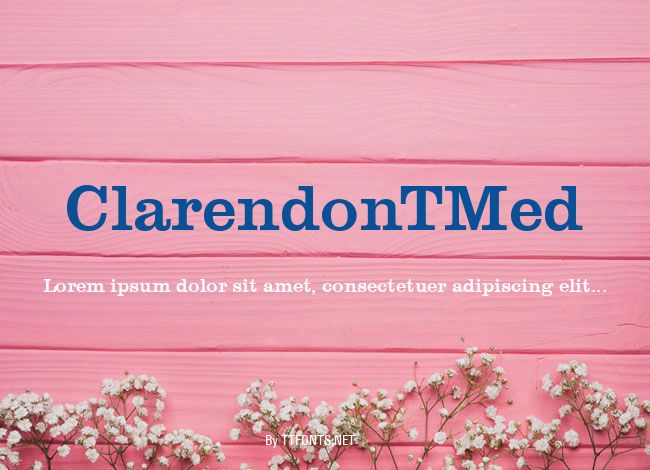 ClarendonTMed example