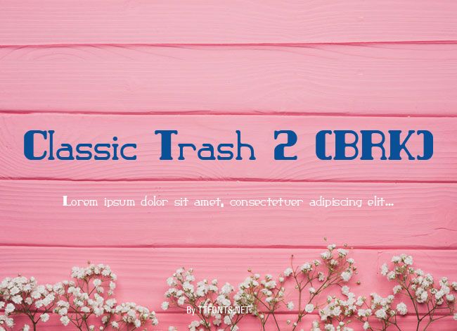 Classic Trash 2 (BRK) example