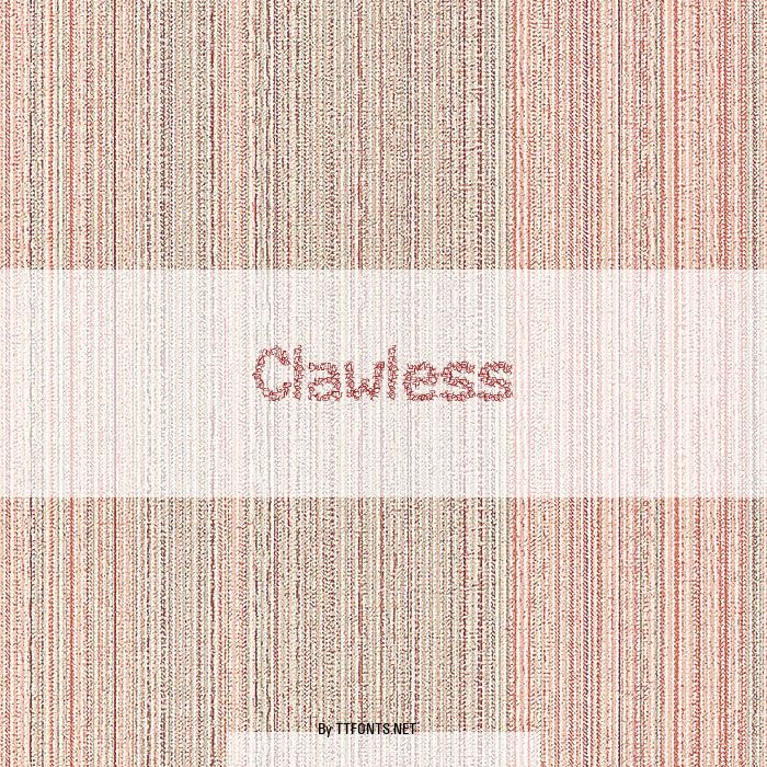 Clawless example