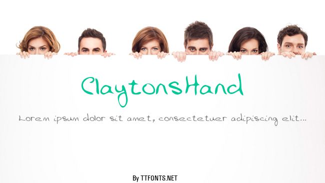 ClaytonsHand example