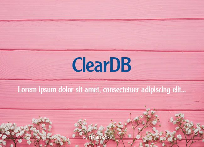 ClearDB example