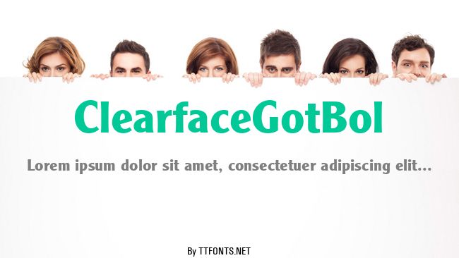 ClearfaceGotBol example