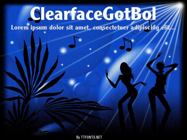 ClearfaceGotBol example