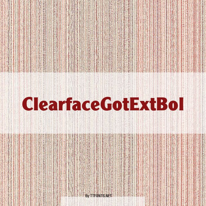 ClearfaceGotExtBol example