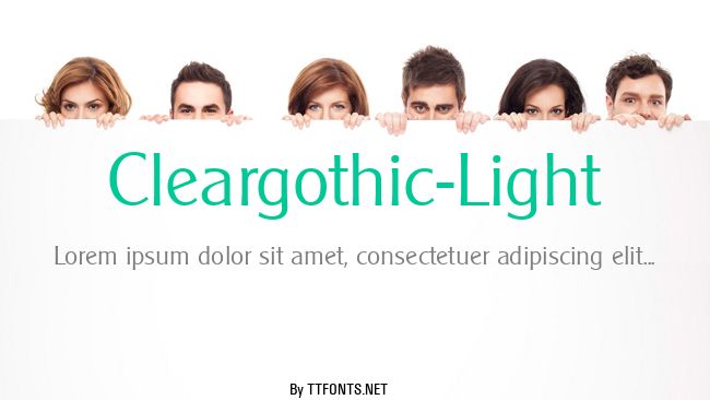 Cleargothic-Light example