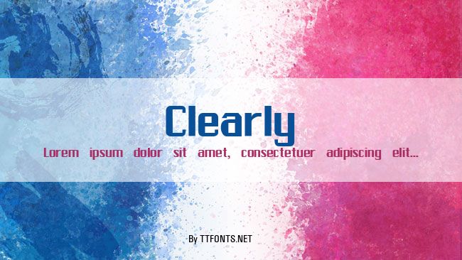 Clearly example