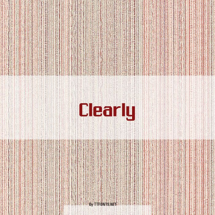 Clearly example