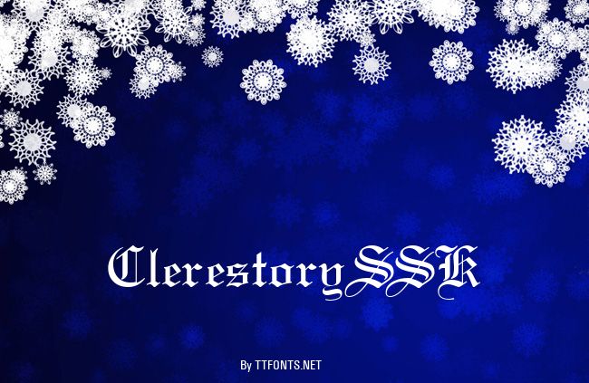 ClerestorySSK example