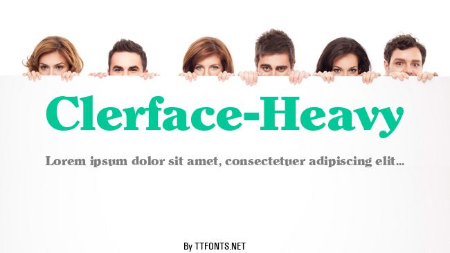 Clerface-Heavy example