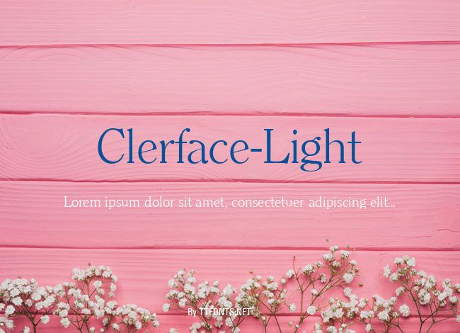 Clerface-Light example
