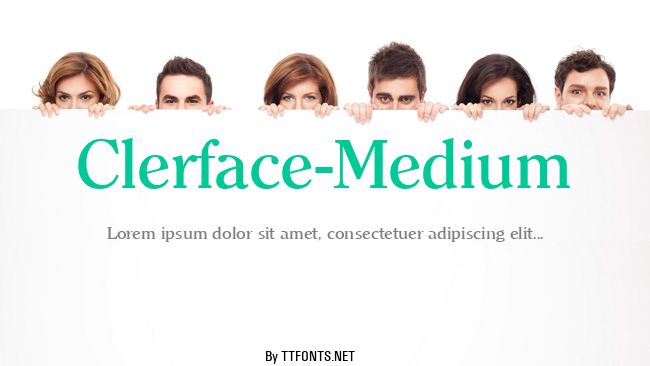 Clerface-Medium example