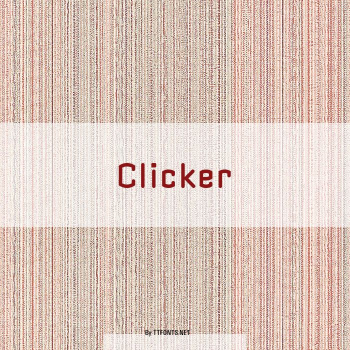Clicker example