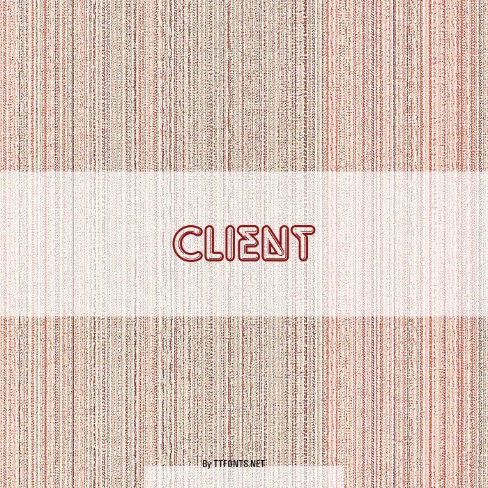 Client example