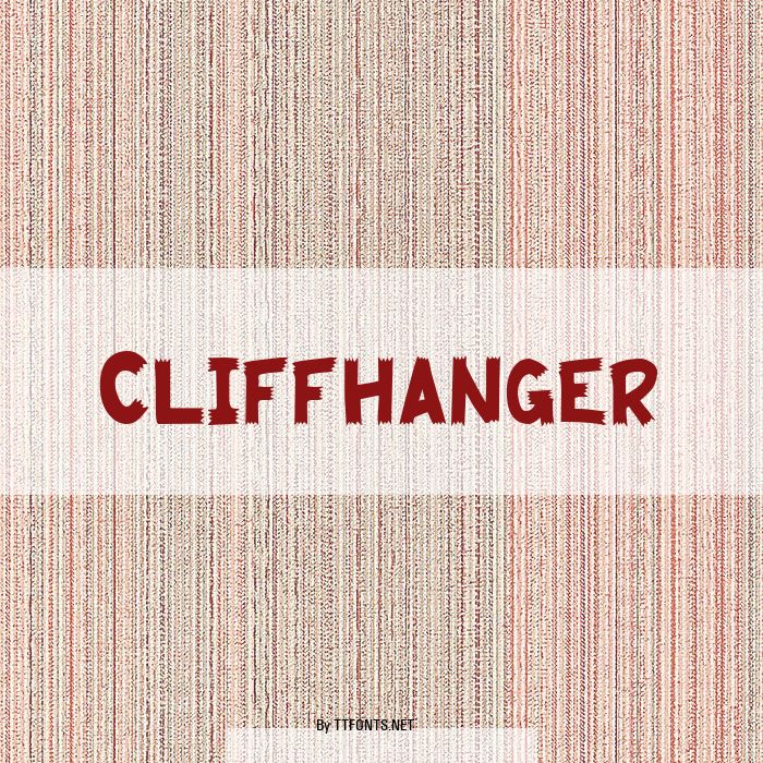Cliffhanger example