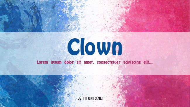 Clown example