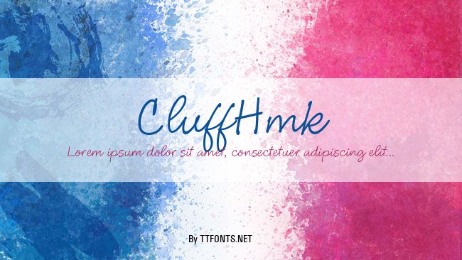 CluffHmk example