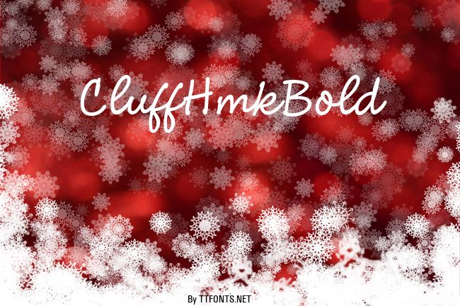 CluffHmkBold example