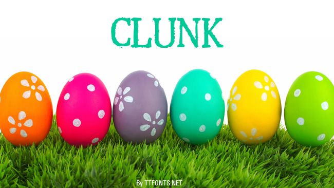Clunk example