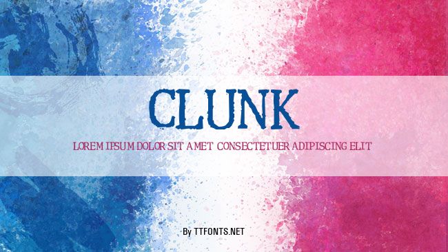 Clunk example