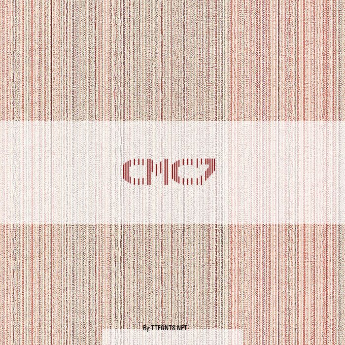 CMC7 example