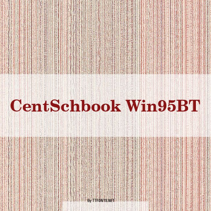 CentSchbook Win95BT example