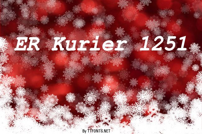 ER Kurier 1251 example