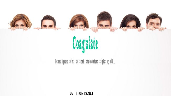 Coagulate example