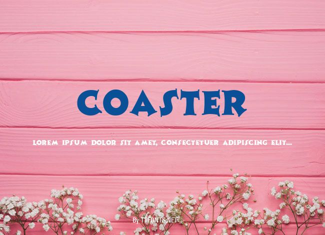 Coaster example
