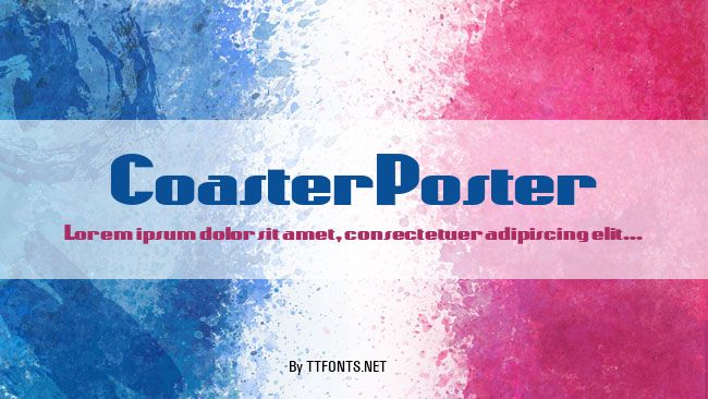 CoasterPoster example