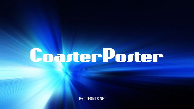CoasterPoster example