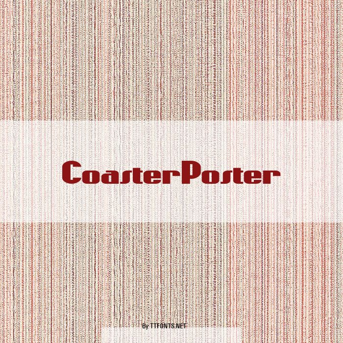 CoasterPoster example