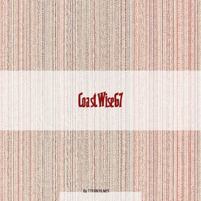 CoastWise67 example